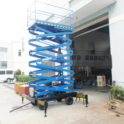 Mobile Scissor Battery Hydraulic Lift Platform