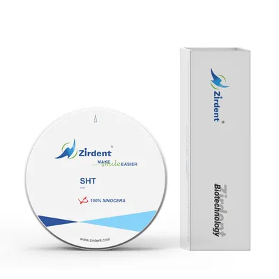 Zirdent Brand High Translucent Dental Zirconia Block with CE ISO FDA
