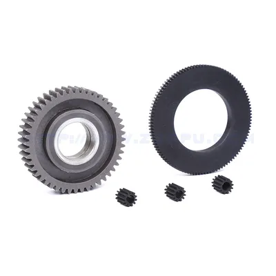 Precision Custom Black Plastic Pinion Gear for CNC Machining Service