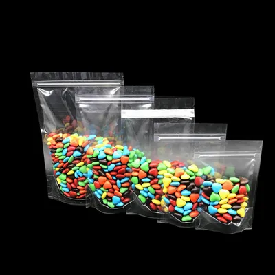 Mini Resealed Plastic Bag Ziplock Plastic Packing Bag for Sale