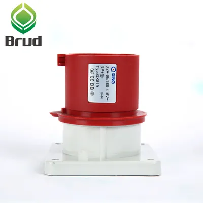 Economic Type IEC Standard Panel Mounted Plug (QX819)