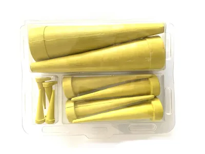 Small Medium Large Mix Oil Resistant Hydraulic Rubber Hose Plug/Service Plug 4PCS Per Box