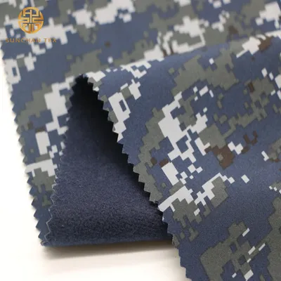 Military-Grade Softshell Fabric with Fleece Lining and TPU