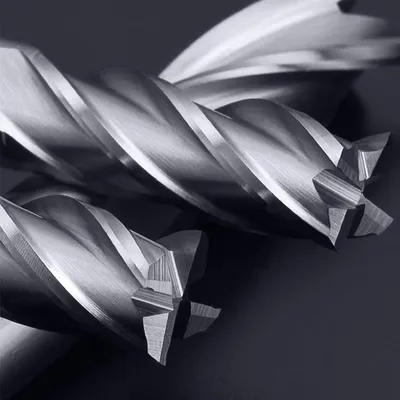 Carbide 4 Flutes Flat End Mill Milling Cutter 4 Flutes CNC Lathe Machine Solid Carbide Endmill