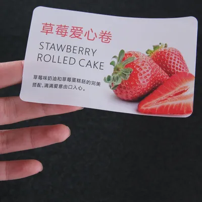 Custom Waterproof Food Roll Labels for Delicious Cakes