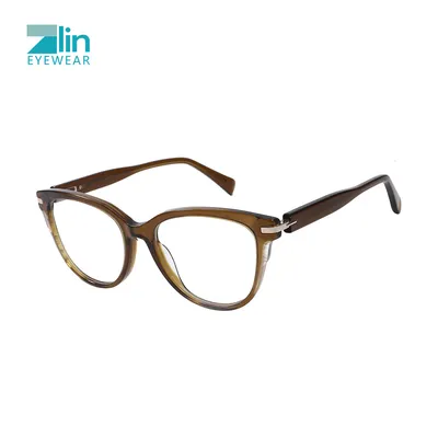 Wenzhou Eyewear Factory New Design Acetate Optical Spectacle Frame with Low Price