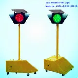 Solar Portable Traffic Light / LED Movable Traffic Light