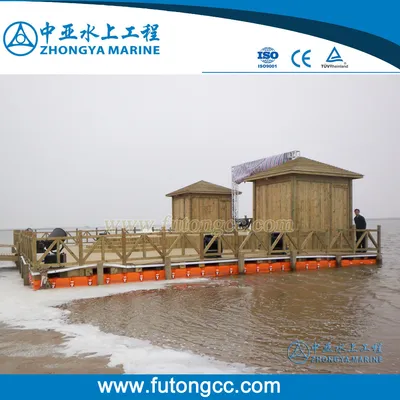 Plastic Floating Platform Floating Buildings on Water