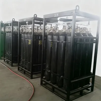 CNG Cylinder Bundle for Gas Distribution Network
