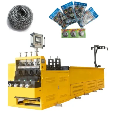 Kitchen Scrubber Making Machine Combined Wire Drawing