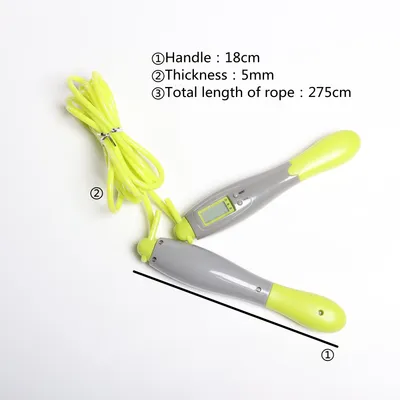 2022 Hot Selling Digital Counter Rope Skipping Electronic Counting Skip Rope