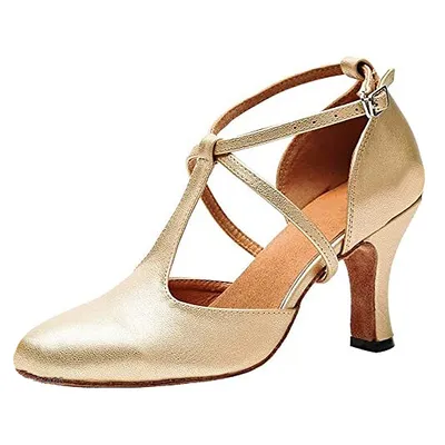 Fa-X84 New Baotou Latin Dance Shoes Junior Friendship Dance Shoes OEM Customization