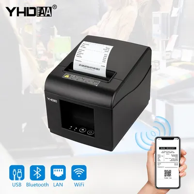 in Stock POS Billing Printer Imprimante Thermique 80mm Thermal Receipt Printer with Auto Cutter