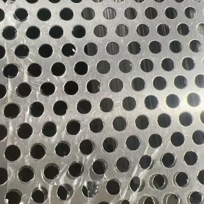 Stainless Steel Perforated Metal Mesh Round Hole Punching Mesh for Industrial