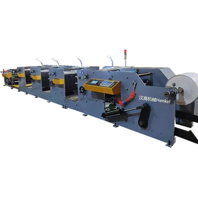 Ry-600 4 Color in-Line Paper Bags Flexo Printing Machine
