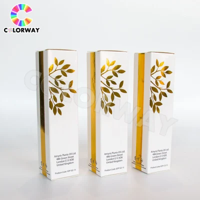 Custom Paperboard Lady Cosmetic Box Perfume Box
