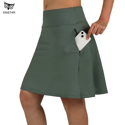 High Waisted Athletic Sports Skirts S-XXL