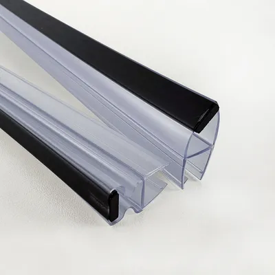 Magnetic PVC Seal Strip for Glass Door and Glass Window Weatherstrip Shower Seal