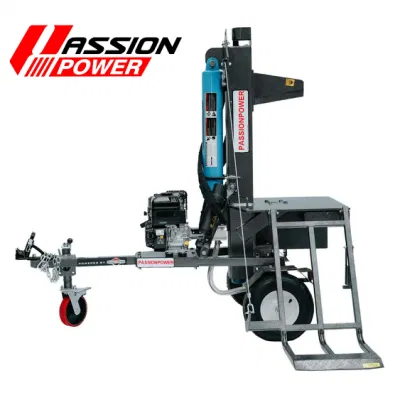 Petrol Hydraulic Automatic Manual Vertical Horizontal 30 Ton Kinetic Fast Super Split Firewood Processor Log Wood Cutter Splitter for Sale
