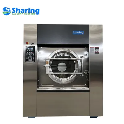 50kg, 100kg Laundry Washer Extractor Automatic Laundry Washing Machine for Hotel, Hospital