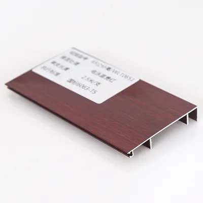 Anodized Aluminium Skirting Profile for Tile Protection (ZP-S779)