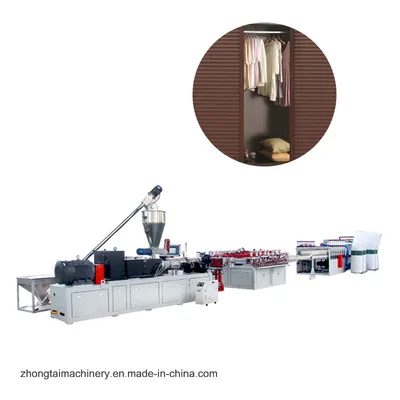 PVC Wood Plastic Foam Board Plate Machine for Furniture Board