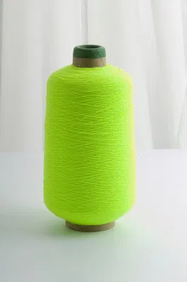 90# 100# 120# Rubber Covered Yarn Rubber Covered Polyester Yarn