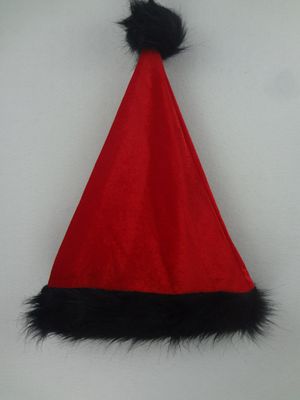 Custom Christmas Sock Velvet Christmas Hat