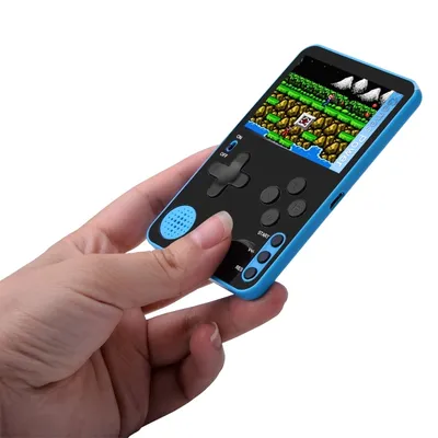 New 500 in 1 Retro Video Game Console Handheld Game Portable Pocket Game Console Mini Handheld Player for Kids Player Gift