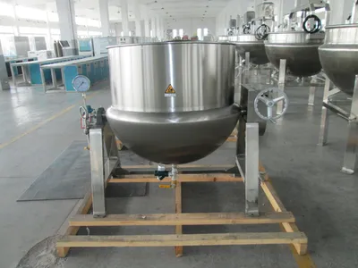Tilting Cooking Candy Kettle Steam Jacketed Kettle Cooking Pot