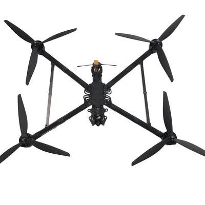 Factory OEM 5/7/10/13/15/18 Inch 20 Km Flight Long Distance Range 1~20kg Heavy Payload GPS Positioning Optical Fiber Racing Uav Fpv Drone Kit
