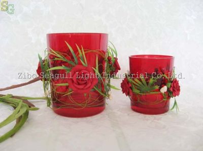 Glass Candle Holder(SG-FC2404)