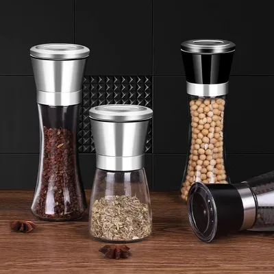 Lightweight Multi-Purpose Hand Crank Spice Grinder for Daily Cooking
