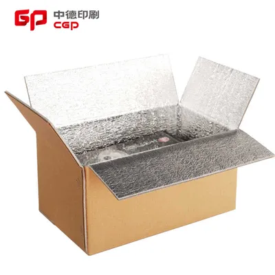 Multi-Layer Insulated Aluminum Foil Thermal Protective Packaging Cold Chain Aluminum Box
