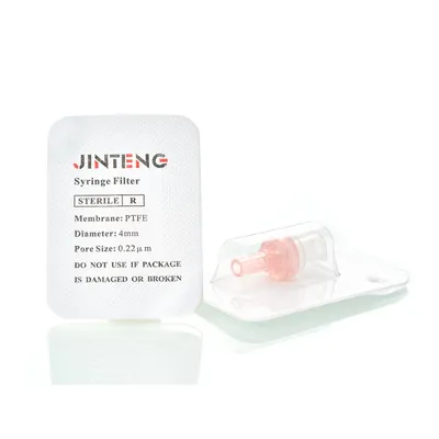HPLC Syringe Filter PTFE Sterile 22 4mm Syringe Filter for Clinical Laboratory Serum