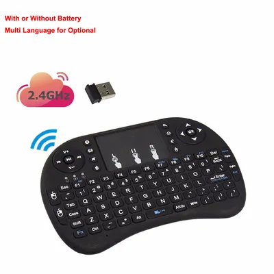 I8 Keyboard Mini Touchpad 2.4G Wireless Smart Mouse Mini Keypad for TV Box