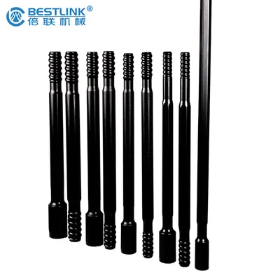 Forging T45 / T51 Extension / Mf Speed Threaded Drill Rod Length 1525 - 6095mm