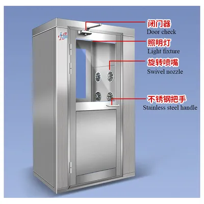 Advanced Clean Room Double Door Air Shower System