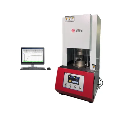 ASTM D5289 ISO 6502 High Accuracy Moving Die Rheometer Mdr Rubber Rheometer Plastic Vulcanized Rubber Rotorless No Rotor Rheometer