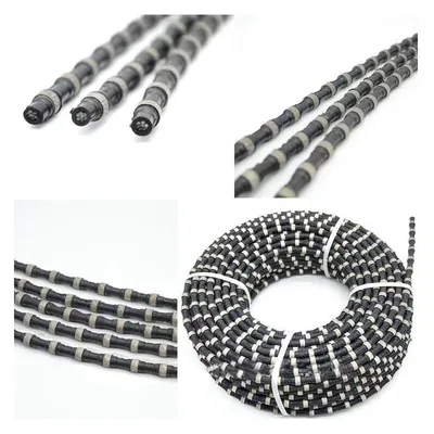 Long-Lasting Reliable Granite Cutting Diamond Wire Saw for Raw Stone Factory Production