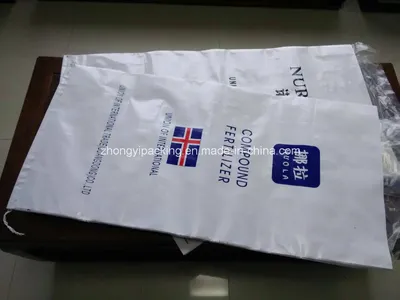 50kg Export Customized Wholesale Plastic Fertilizer PP Woven Bag