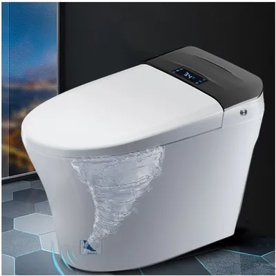 Fully Automatic Flush Auto Sensor Smart Toilet Bowl