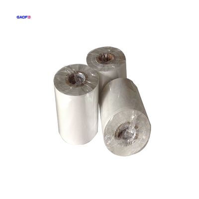 Wax Resin Ribbon White Color Thermal Transfer Ribbon Barcode Ribbons