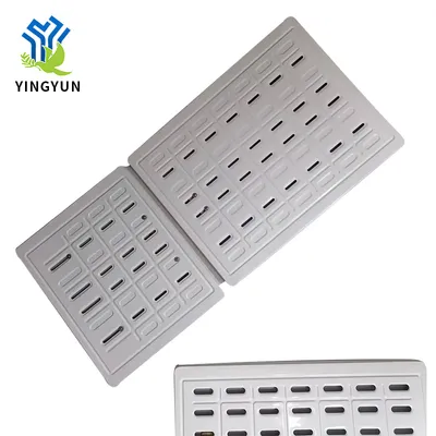 Medical Furniture Functional Hospital Bed Metal Parts Single Crank 4 Holes Panel