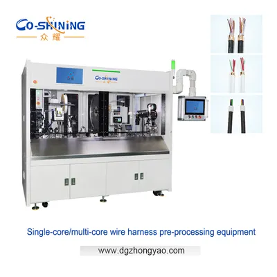 Robust Wire Harness Processing Machine for AC220V Voltage Applications