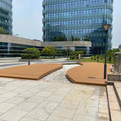 Stylish 3D Embossed Flooring for Premium Outdoor Decking Experience