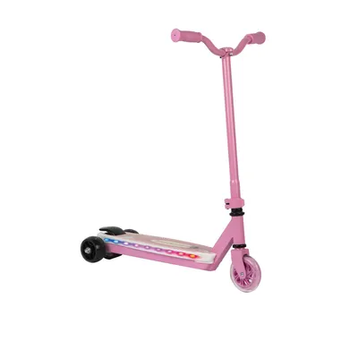 Stylish Flashing Pedals & Bluetooth Brushless Hub Motor Children Electric Scooter