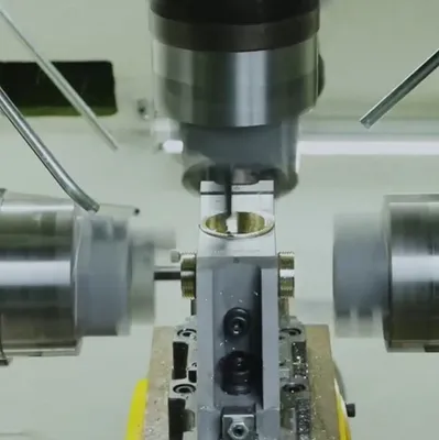 Servo Waterwheel Type 10-Station Nine-Axis Lead-Free Copper Combined Processing Machine