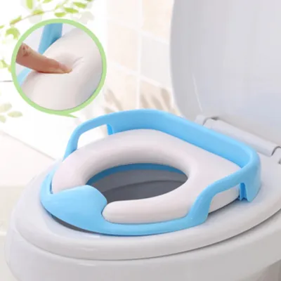Children Only Thick and Soft Comfortable Health and Safety Armrest Toilet