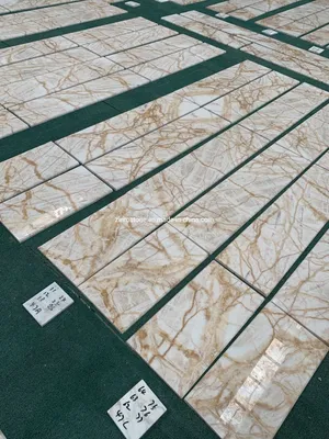 Natural Stone Yellow/Goldden Spider Jade Marble Slab for House Decoration